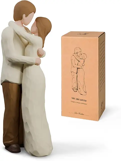Liefde Beeldjes: Romantic Couple Figurine for Wedding & Anniversary Gifts