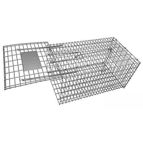 Ratoneras pluvia trampa jaula ratas 24x15x12 cm ref. laat002