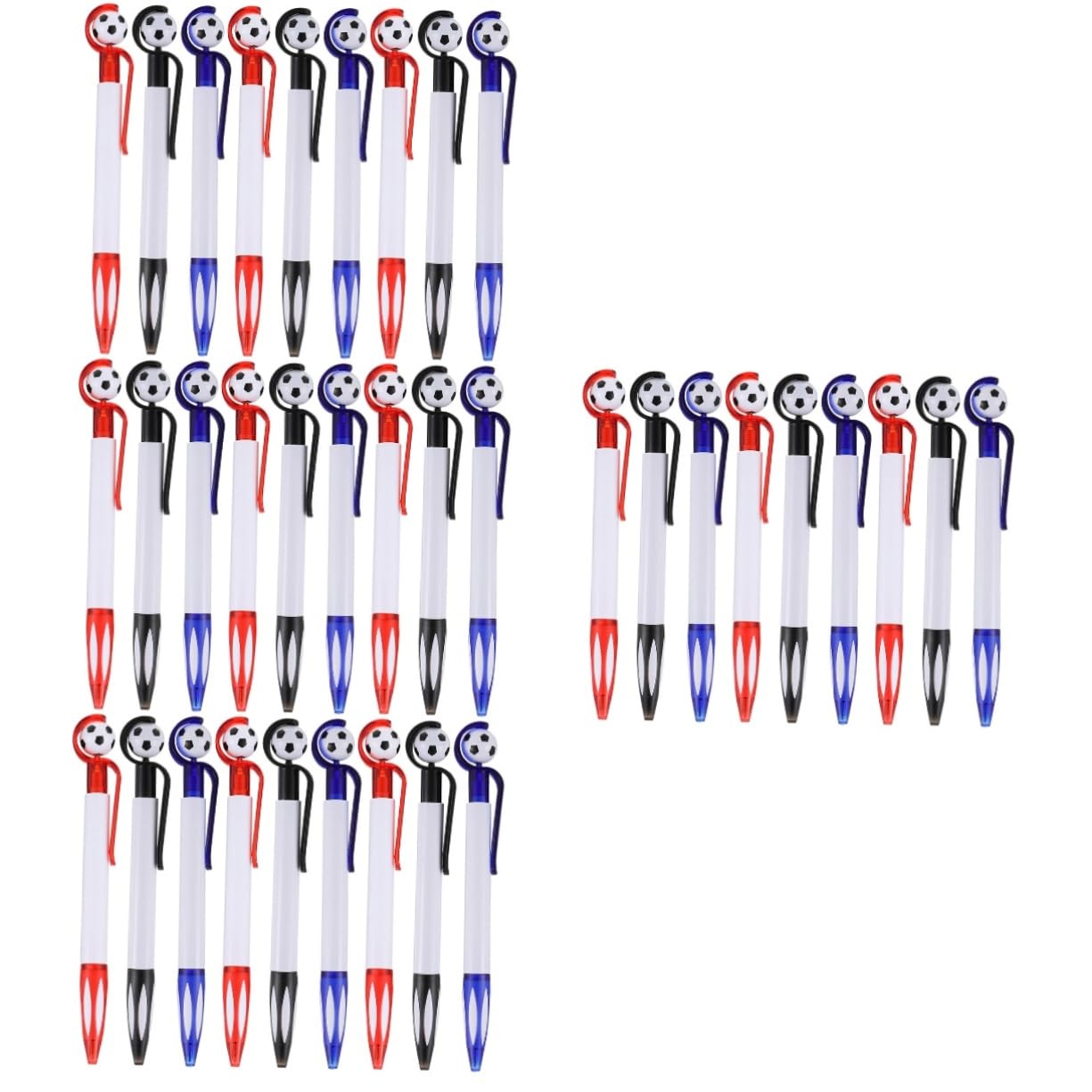 NUOBESTY 4 Set Penna A Sfera Portapenne Da Calcio Poster Gioco Sport Cancelleria Scolastica Marcatori Penne Per Scrivere A Mano Di Calcio Per La Squadra Plastica 9 Pezzi * 4