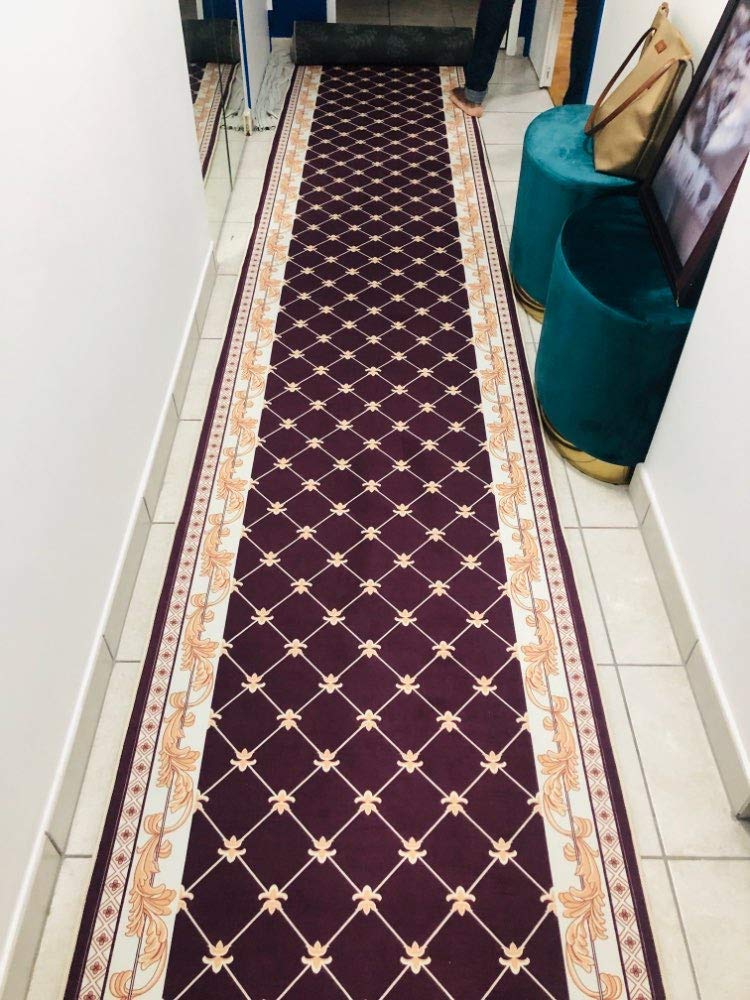 Dywanik do korytarza chodnika, zestaw dywaników kuchennych, długość można dostosować do kuchni i łazienki-90 x 320 cm
