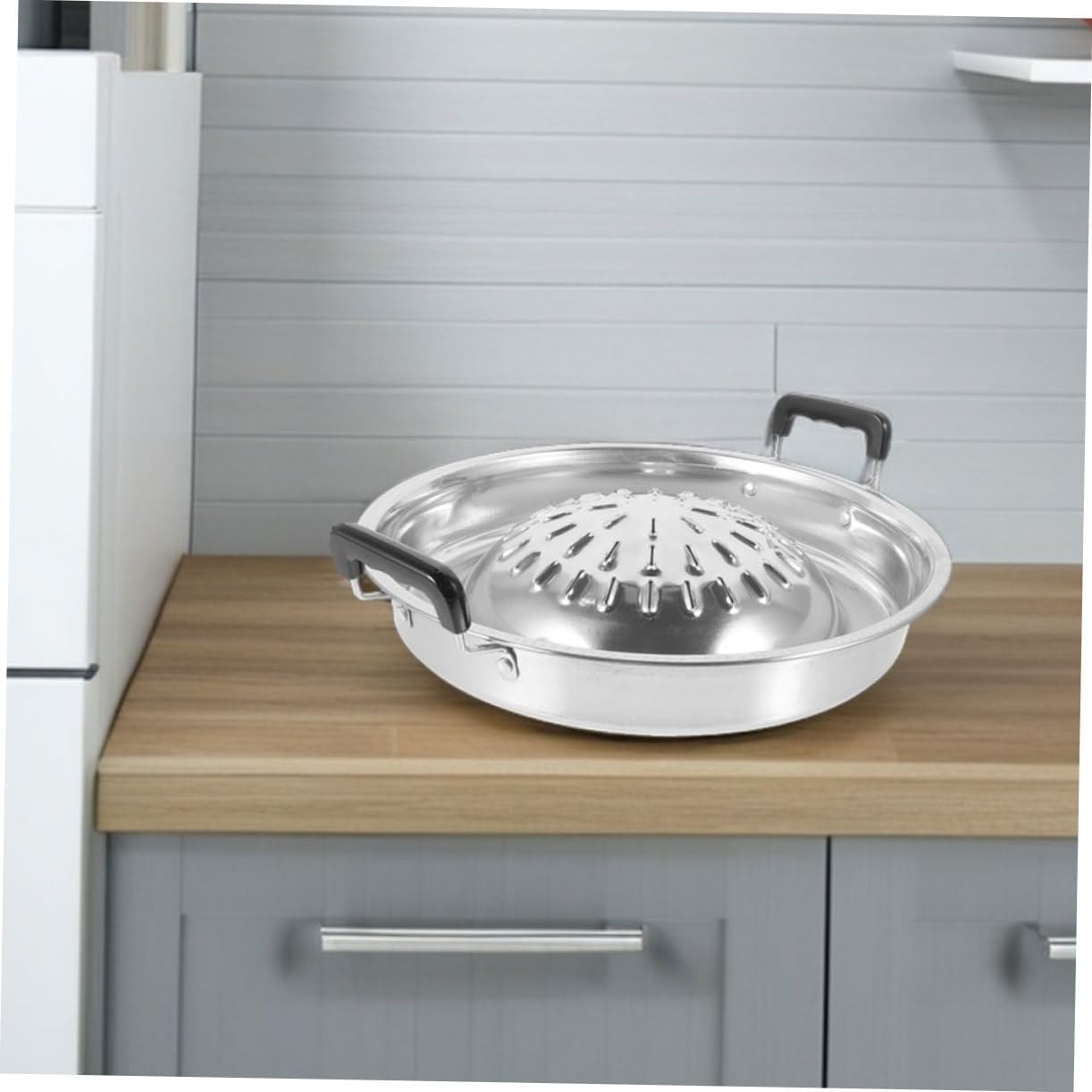 2pcs Expert Grill Bbq Plate Aluminum Grill Pan for Indoor Cooking for Picnic