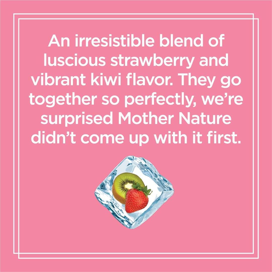 Sparkling Ice, Kiwi Strawberry Sparkling Water, with Antioxidants and  Vitamins, Zero Sugar, 17 fl oz Bottles (Pack of 12)