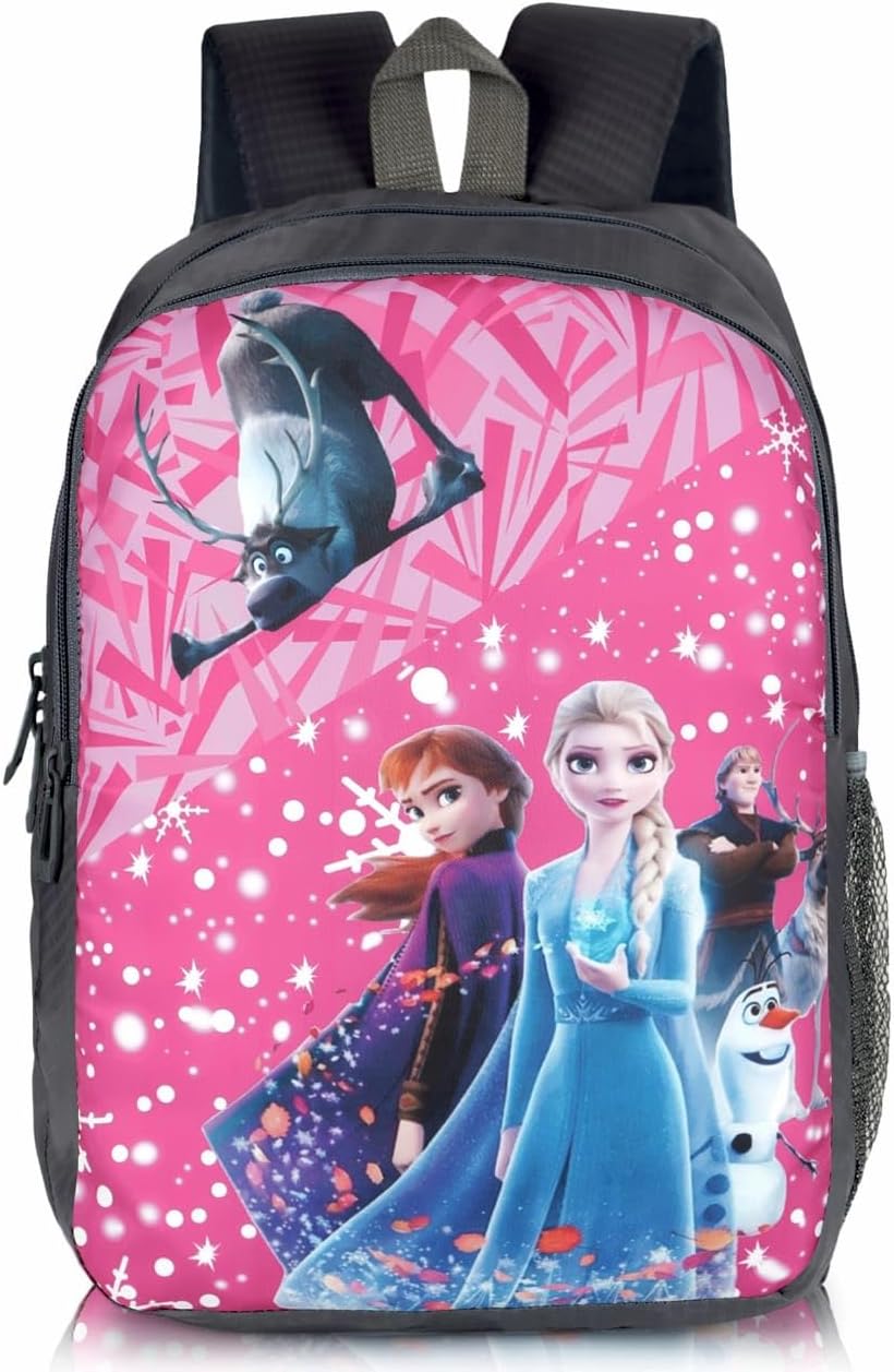 Kids Cartoon Printed School Bag | PU Waterproof Lightweight Backpack for Boys & Girls | Soft & Durable Kids School Bag