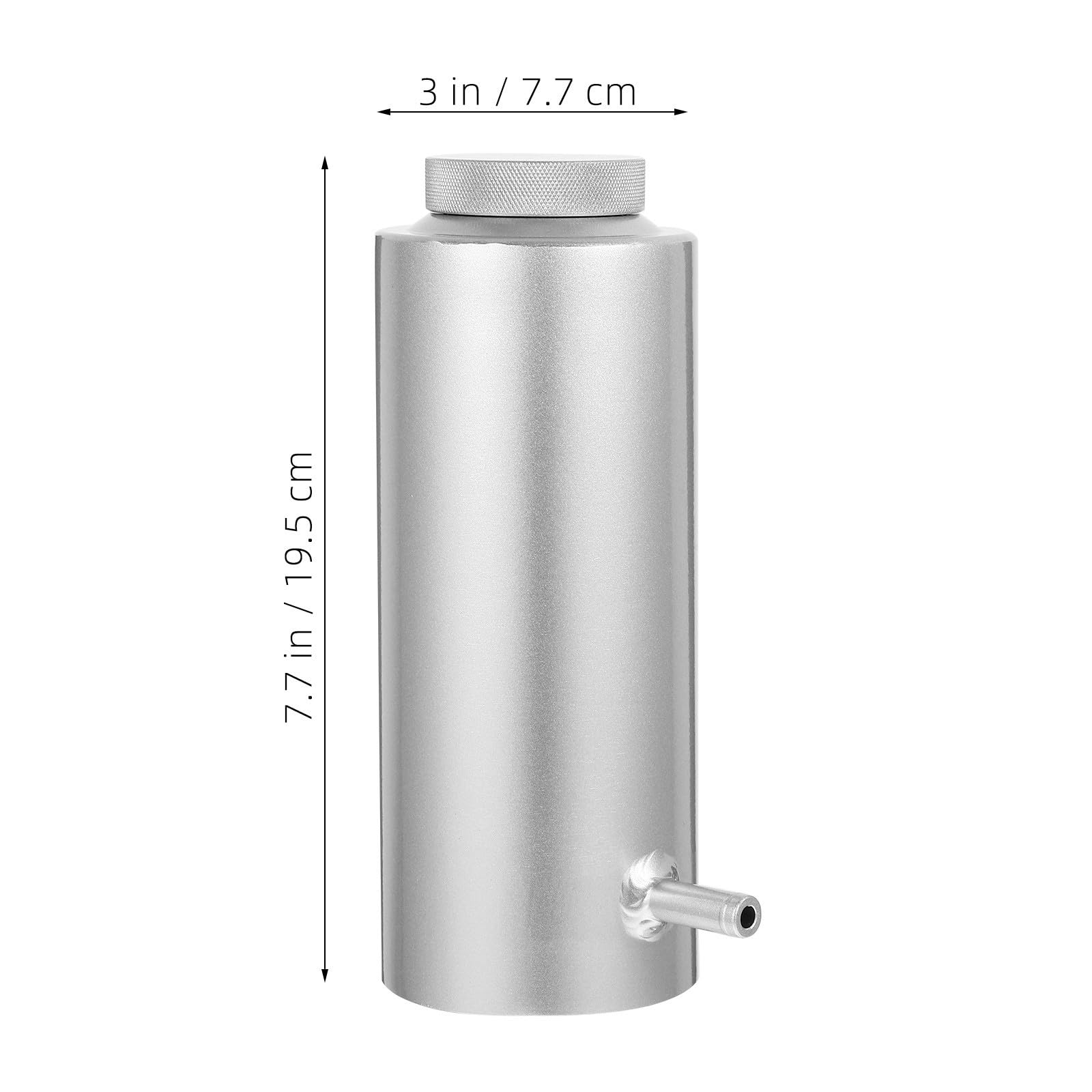 Outanaya Kit de Réservoir D'appoint pour Liquide de Refroidissement Voiture 800ml en Alliage D'aluminium Vase D'expansion et Trop-plein pour Radiateur Automobile
