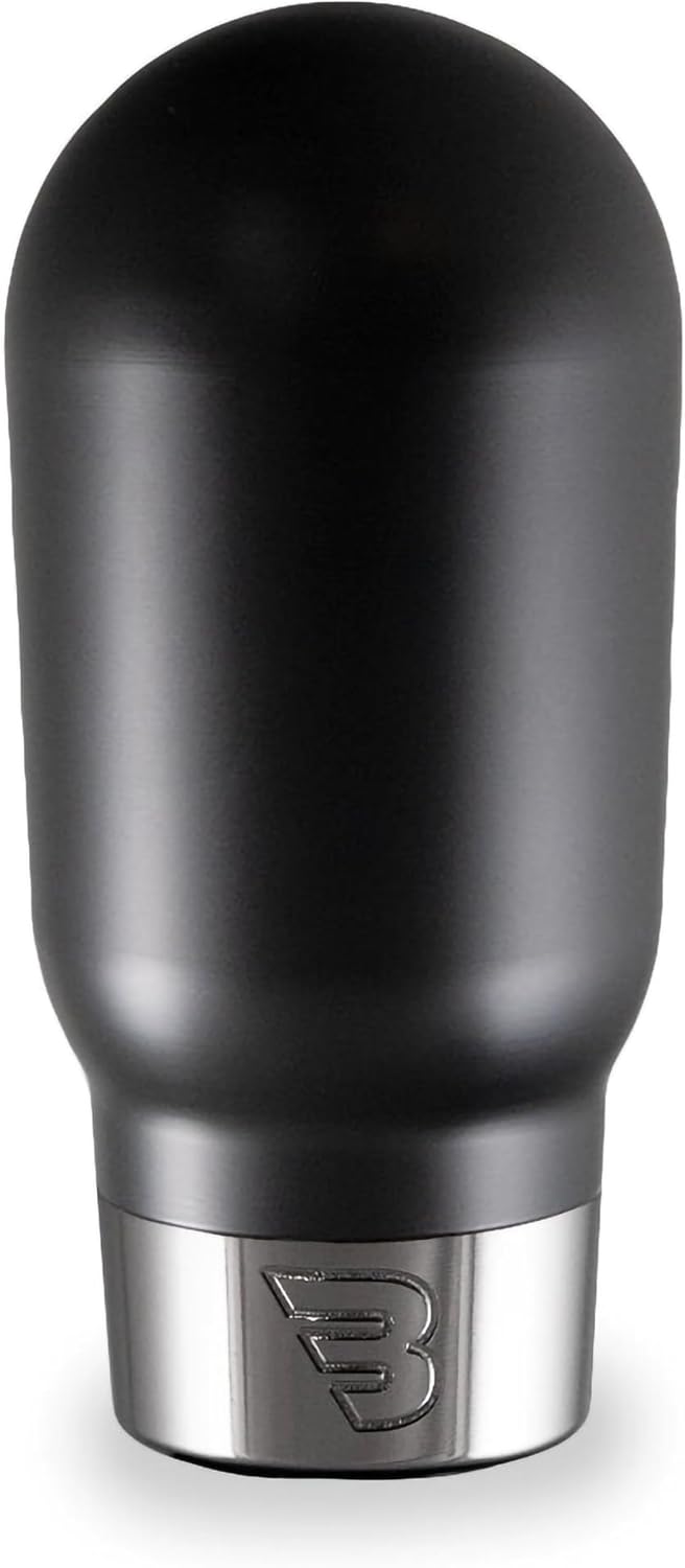 Billetworkz Hybrid Weighted Shift Knob for Subaru WRX (2015+), STI (2004+), BRZ (2013+), Scion FR-S (2013+), Toyota 86/GR86 (2013+), Black Delrin