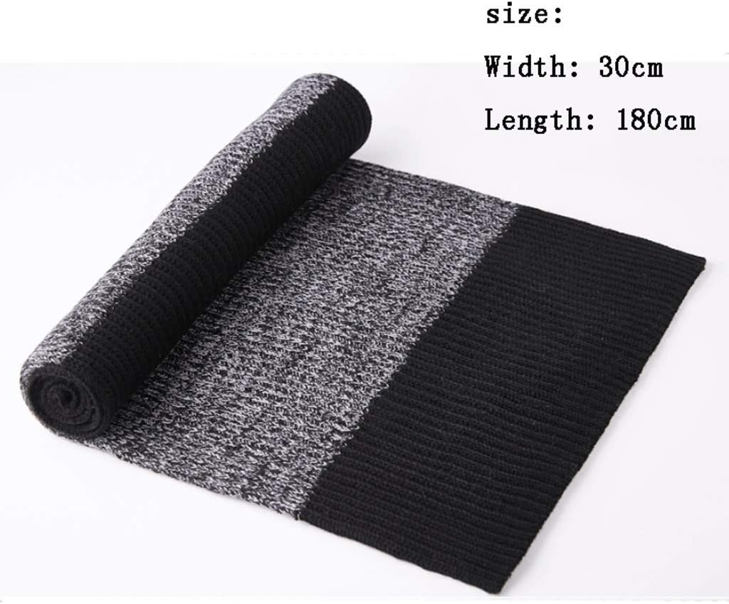 GLigeT Scarf Wool Men's Scarves Winter Long Scarf Youth Students Thick Warm Winter Scarf Chunky Oversized Winter/Fall