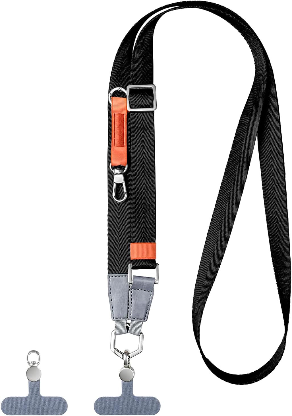 Crossbody Phone Lanyard, Universal Phone Lanyard, Anti-Theft Adjustable Wide Neck Strap