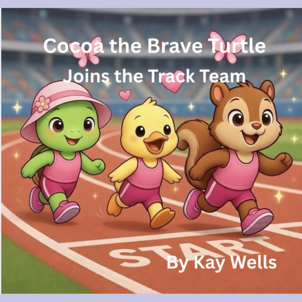 Cocoa The Brave Turtle Joins the Track Team: When Being Brave Means More Than Winning