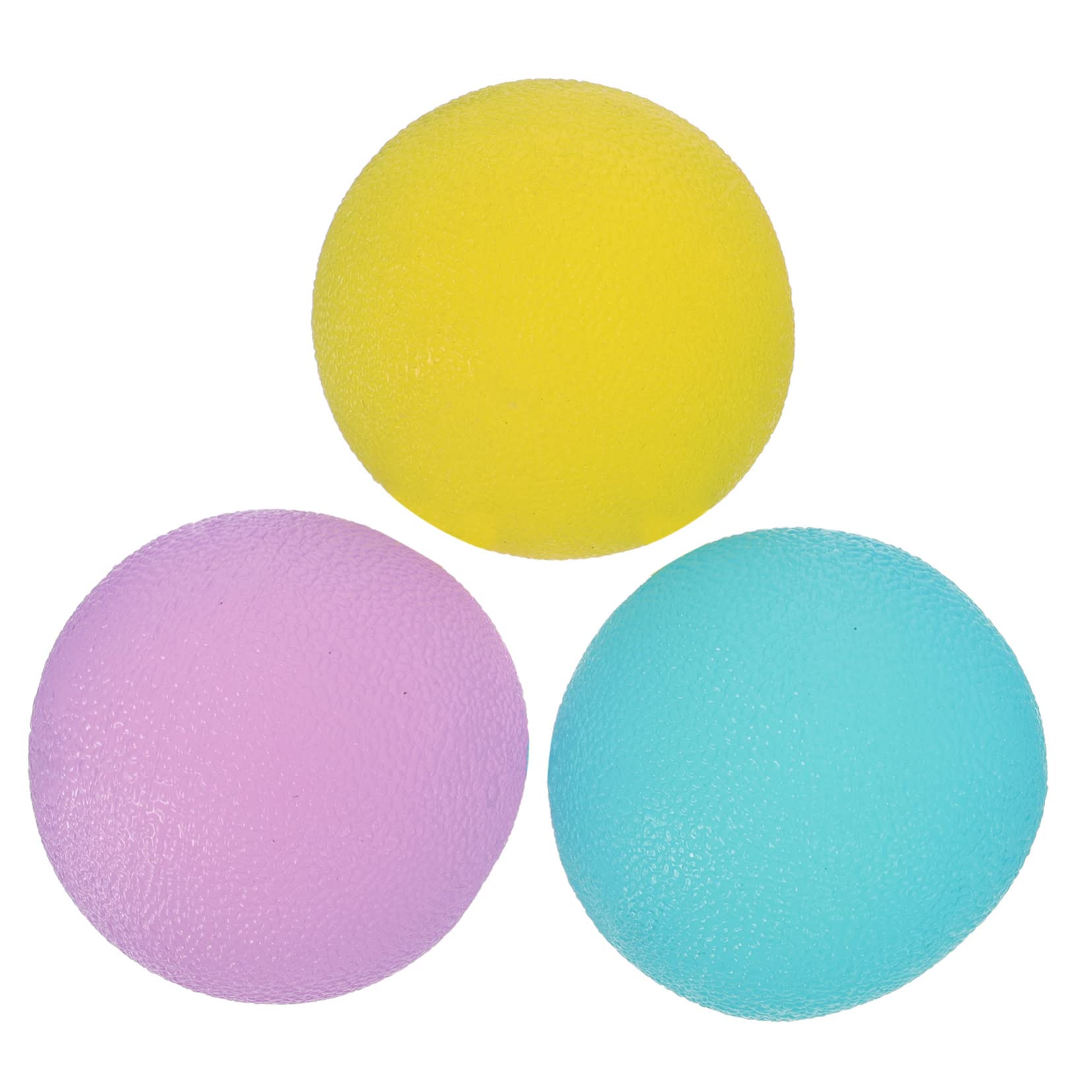 Healeved Lot De 4 Balles Anti-stress En Gelée – Violet – Entraînement Main, Préhension, Force Des Doigts – Portable