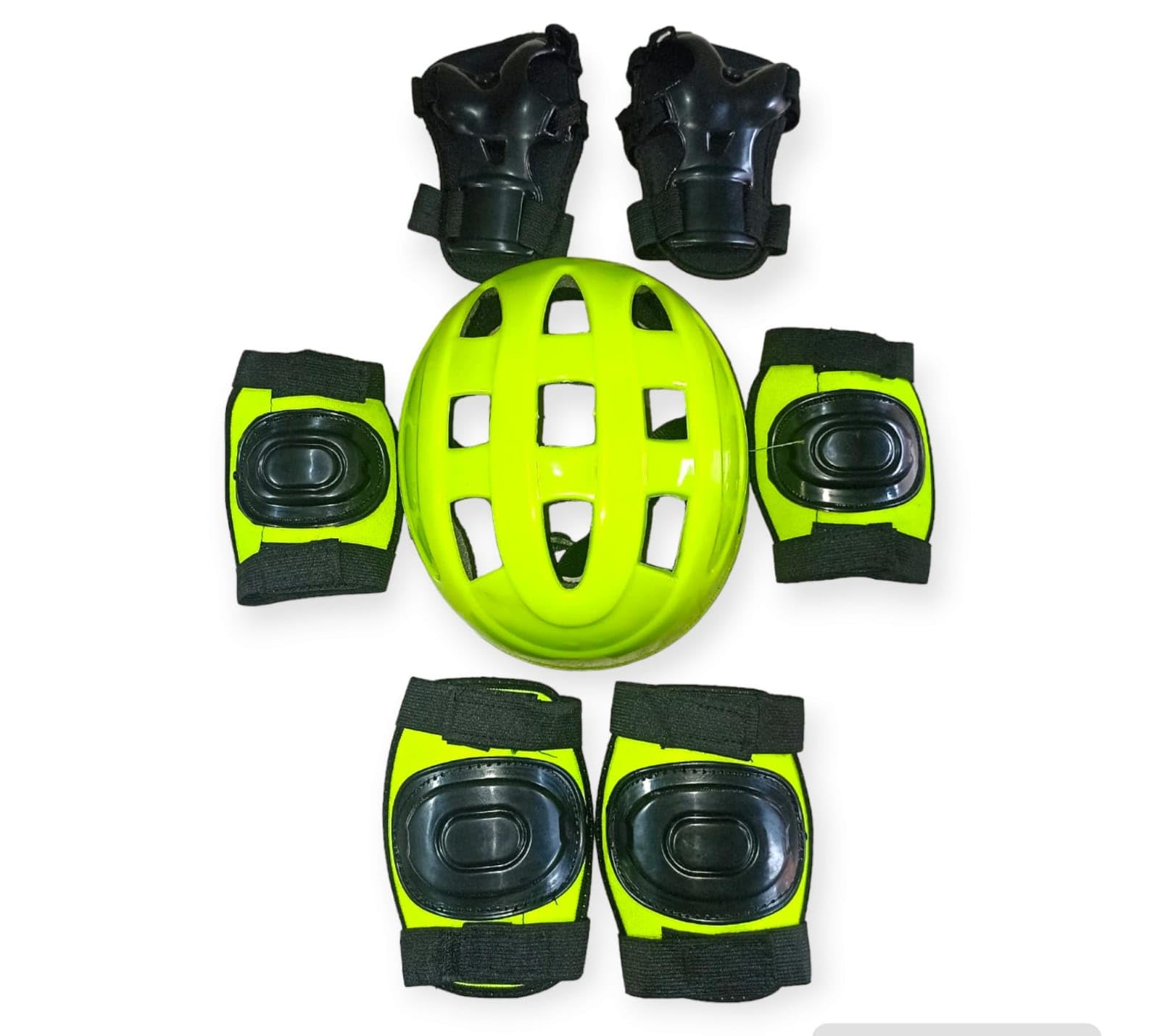 Cycling and Skating Protective Kit Set 6 to 14 Year Unsex Kids Size (Florescent Green) (Protective Kit Set 3 to 5 Year) (B0CF2BG4VD) Amazon Price History, Amazon Price Tracker