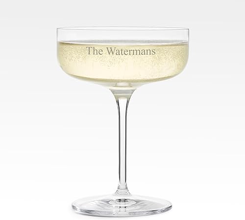 Miniatura 1 de THINGS REMEMBERED Grabado Luigi Bormioli Entertaining Champagne Coupe (personalización gratuita)