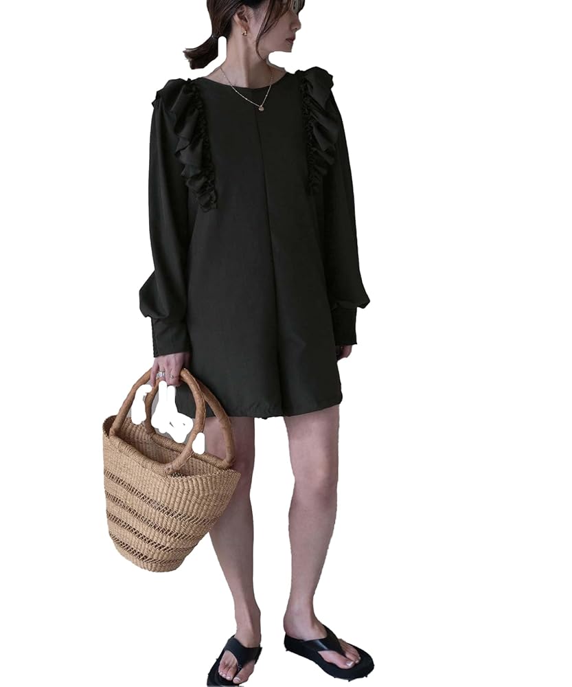 sea dress 3点セット/長袖オールインワンラッシュガード×ビキニ/水着 3点セット/長袖オールインワンラッシュガード×ビキニ/水着（水着