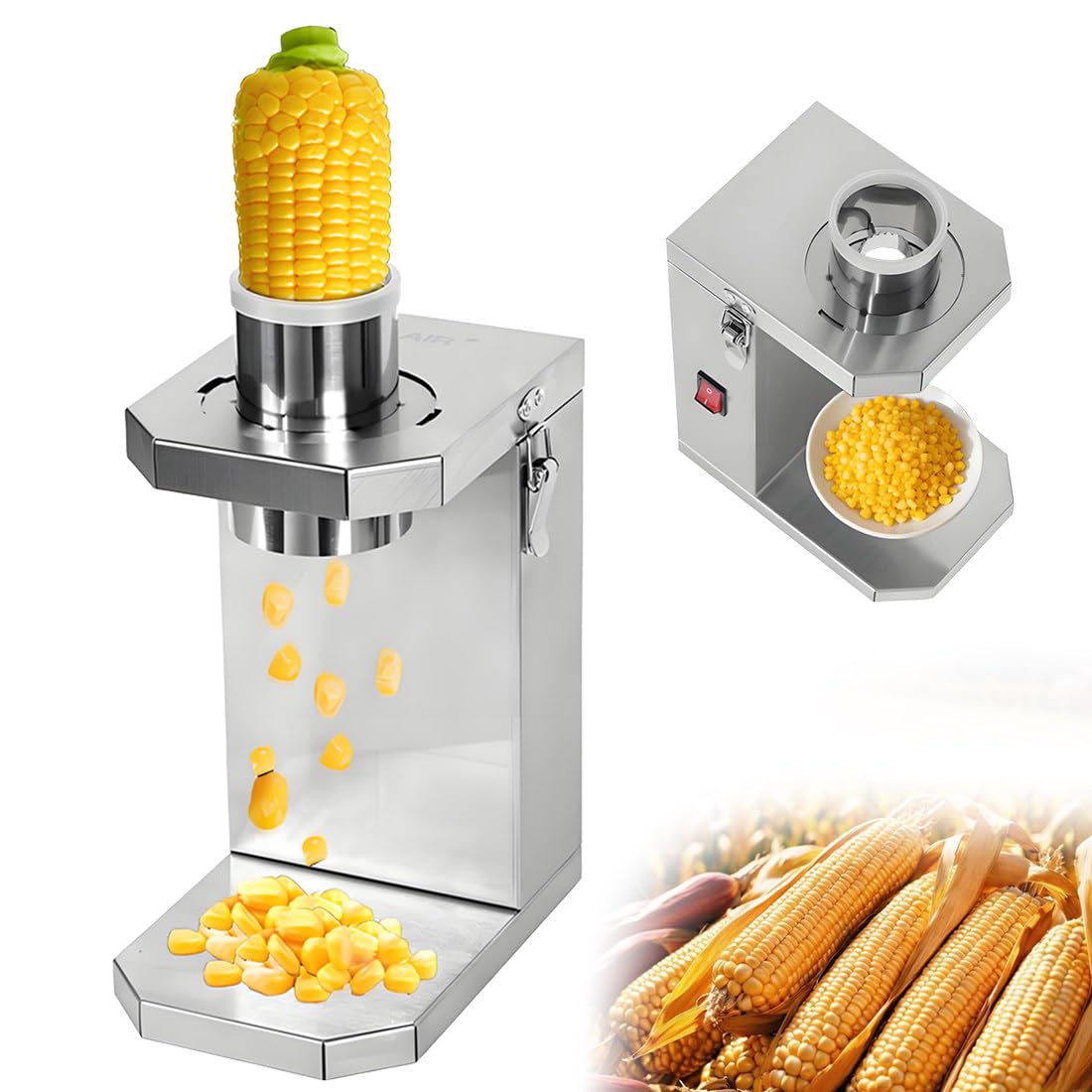 Desgranadora Eléctrica Compacta para Maíz 3.5+4