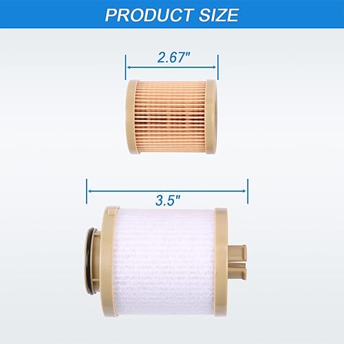 Miniatura 2 de Filtro de combustible diésel FD4616 de repuesto para Ford 6.0L F250 F350 F450 F550 Super Duty 2003-2005 Excursion Powerstroke incluye filtro de