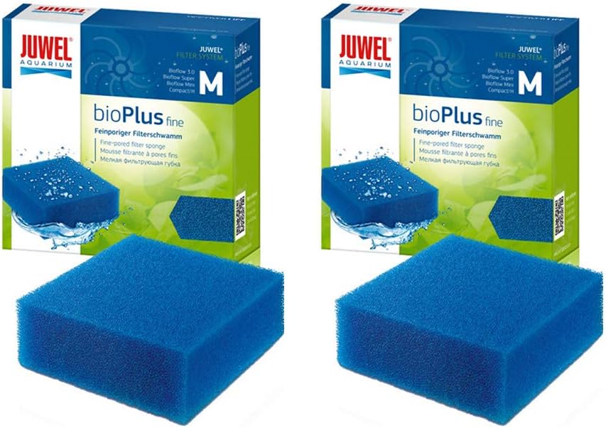 Juwel Compact Fine Filter Sponge (Bioflow 3.0)Genuine (2 pack) BUNDLE