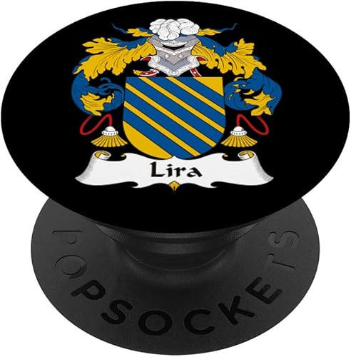 Lira Coat of Arms - Family Crest PopSockets Swappable PopGrip Lira Coat of Arms - Family Crest PopSockets Swappable PopGrip