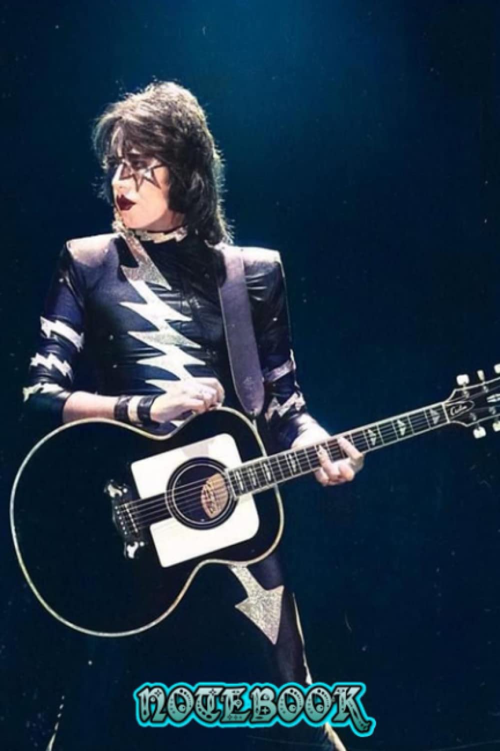 Notebook : Ace Frehley Soft Cover Blank Thankgiving Notebook | 6” x 9”, 100 pages | Gifts for Kids Girls Boys Teens Adults #22