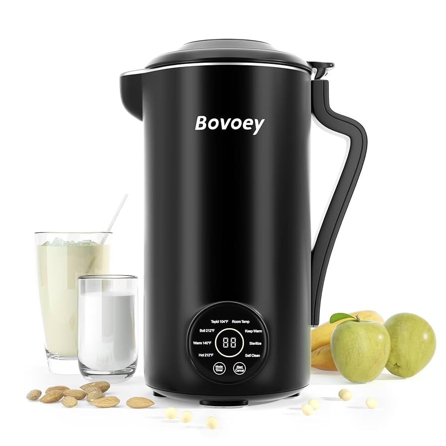 Soy Ilk Aker Achine - Autoatic Nut Ilk Aker With Sart LED Screen