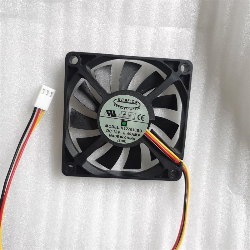 70x70x10 mm R127010BU DC 12V 0.45AMP Cooling Fan