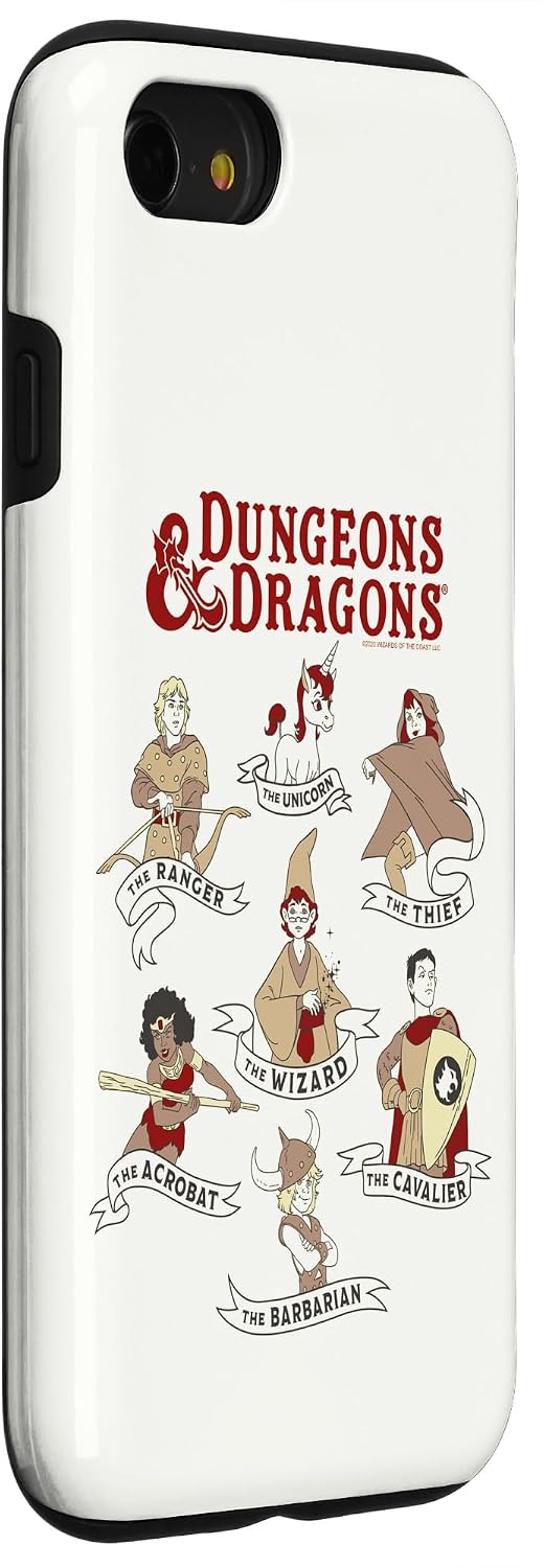 Dungeons & Dragons Textbook Classes Case for iPhone SE (2020) / 7 / 8