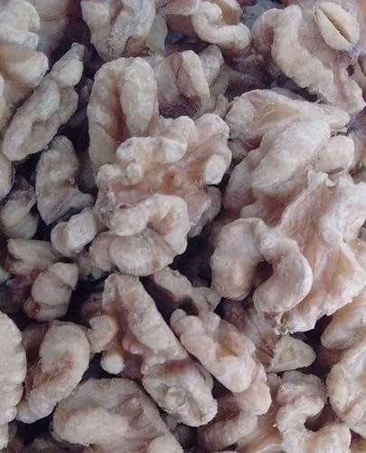 Nueces de California sin sal, sin pasteurizar, certificado orgánico, cultivadas en huerto familiar de 8 libras