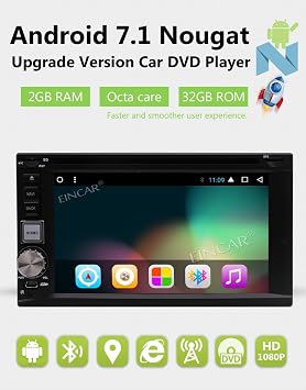 ダッシュオクタコアGPSナビゲーションのサポートのWiFi 4G / 3G OBD2 6.2インチの容量性スクリーン・ラジオでのAndroid 7.1のカーステレオヘッドユニットの旅行コンピュータダブルディンDVD CDプレーヤー