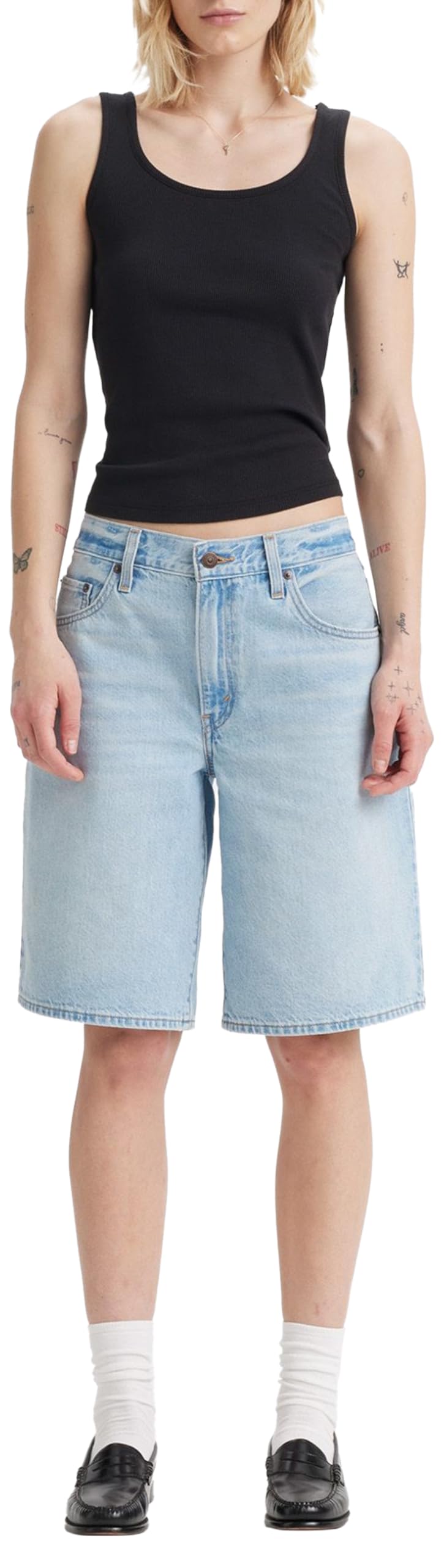 Levi's Baggy Dad Jort - Szorty jeansowe Kobiety