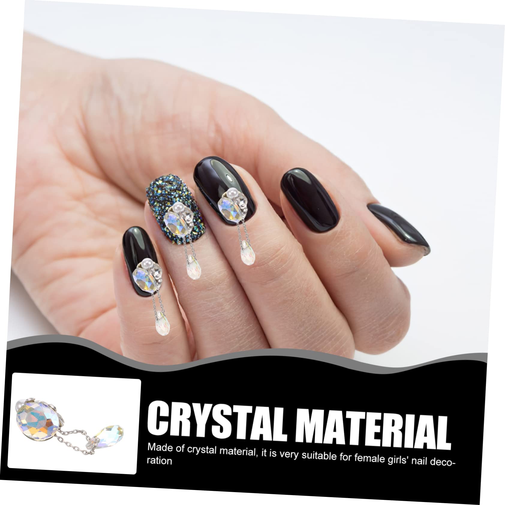3 Set Ciondoli Per Unghie Accessori Per Nail Art Decorazioni Manicure Design E Unico Per Creazioni Te 5 Pezzi*3