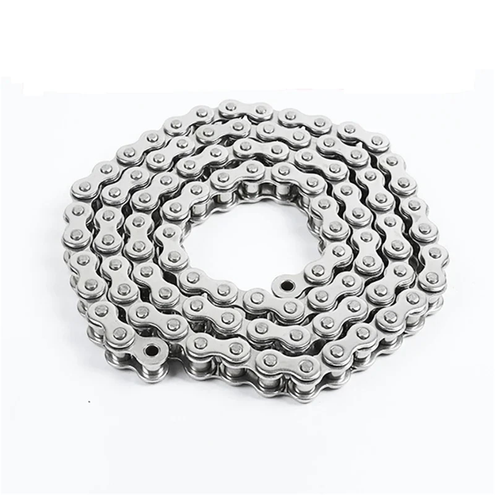 Compatible con cadena de rodillos de acero inoxidable 304. | Múltiples tamaños de paso corto, cadena de transmisión industrial de 0,5/1/1,524 m(1 Meter,10A-1)
