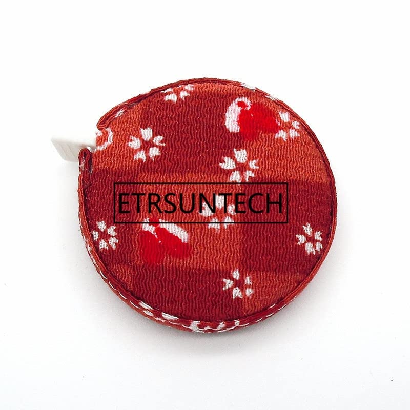 150CM New Portable Ruler Tape Measure Fabric Covered Tailor Ruler Sewing Tools Accessories QW7239