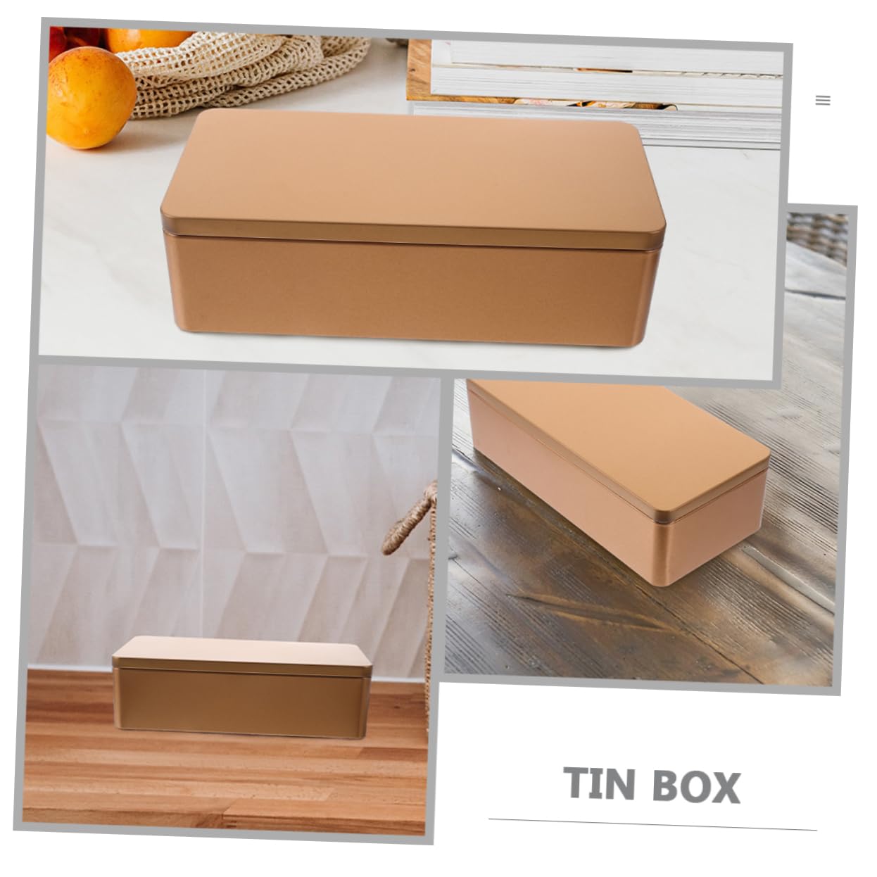 TOPBATHY Caja De 3 Piezas Caja De Te Recipiente De Té De Hojalata Tarro De Dulces Lata De Té Con Tapa Olla De Almacenamiento De Alimentos Almacenamiento De De Hojas Sueltas Tarro De Te