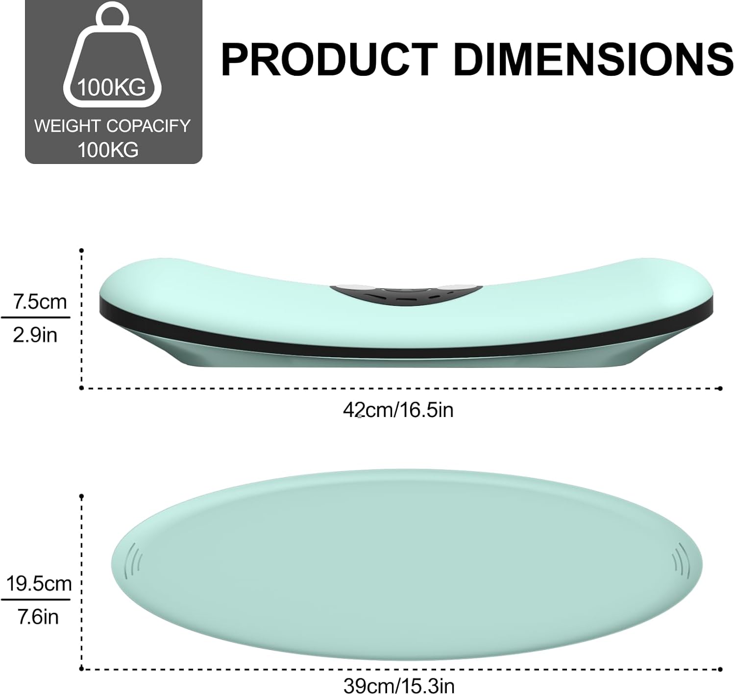 Lumbar Traction Device, Multifunctional Lower Back Traction Massager with 3-Level Vibration, Adjustable Heated Back Stretcher Relaxer with 26° Dynamic Airbag Traction Lifting, for Neck, Lumbar - Image 2