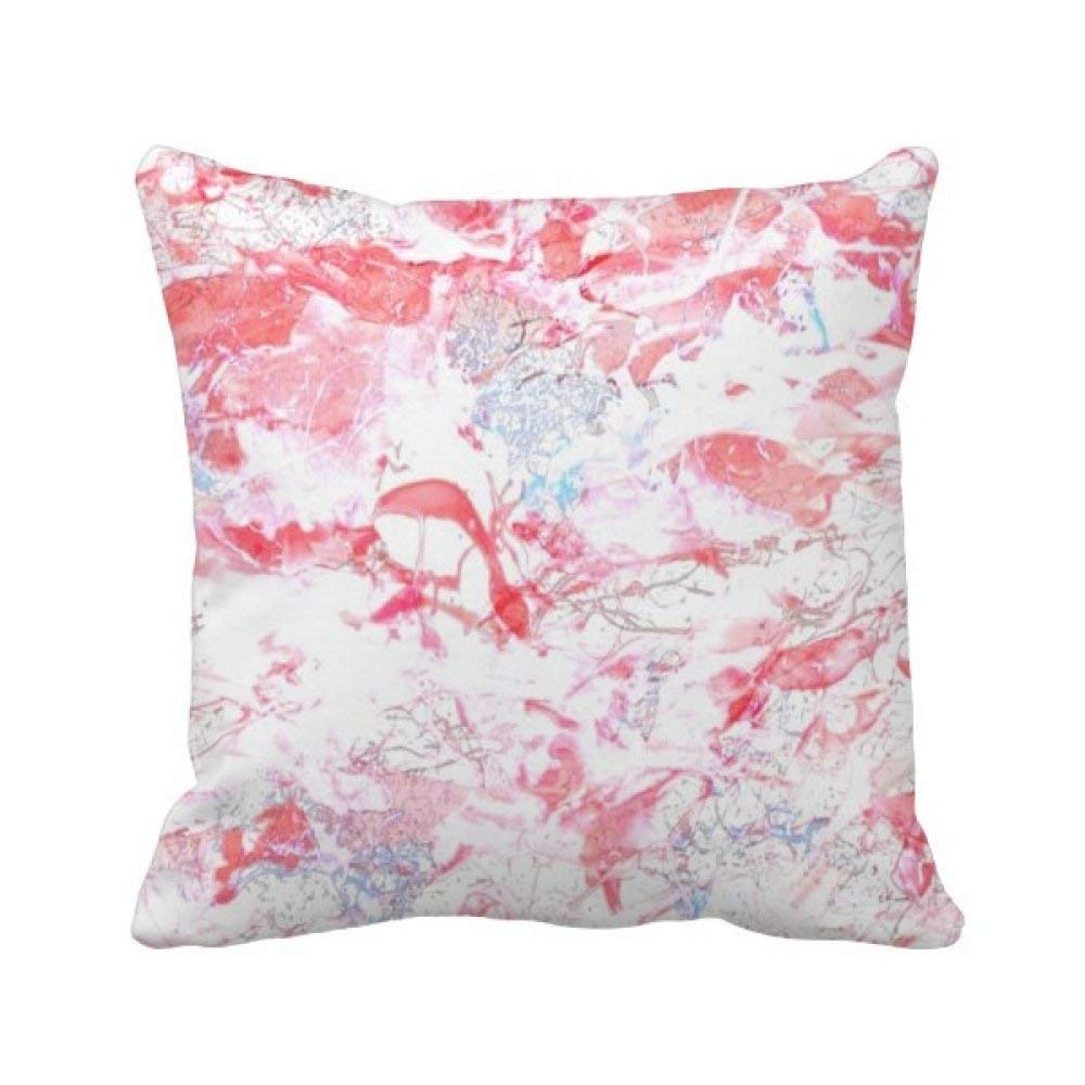 Housse de coussin marbre moderne 45x45 cm taie carrée salon