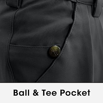 Amazon.com : Golf Knickers Black Microfiber (Plus Fours) for