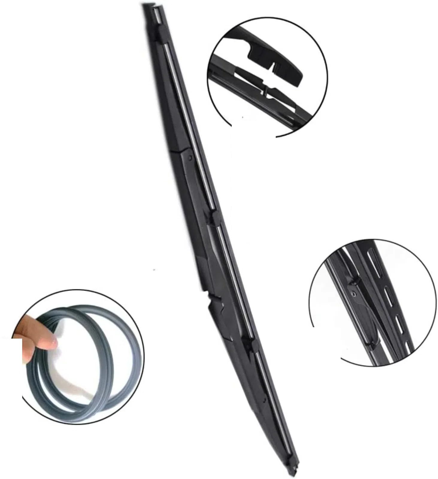 Para Volvo V70 XC70 2000-2003 Juego de escobillas limpiaparabrisas delanteras y traseras, limpiaparabrisas, escobillas de lluvia, limpiaparabrisas