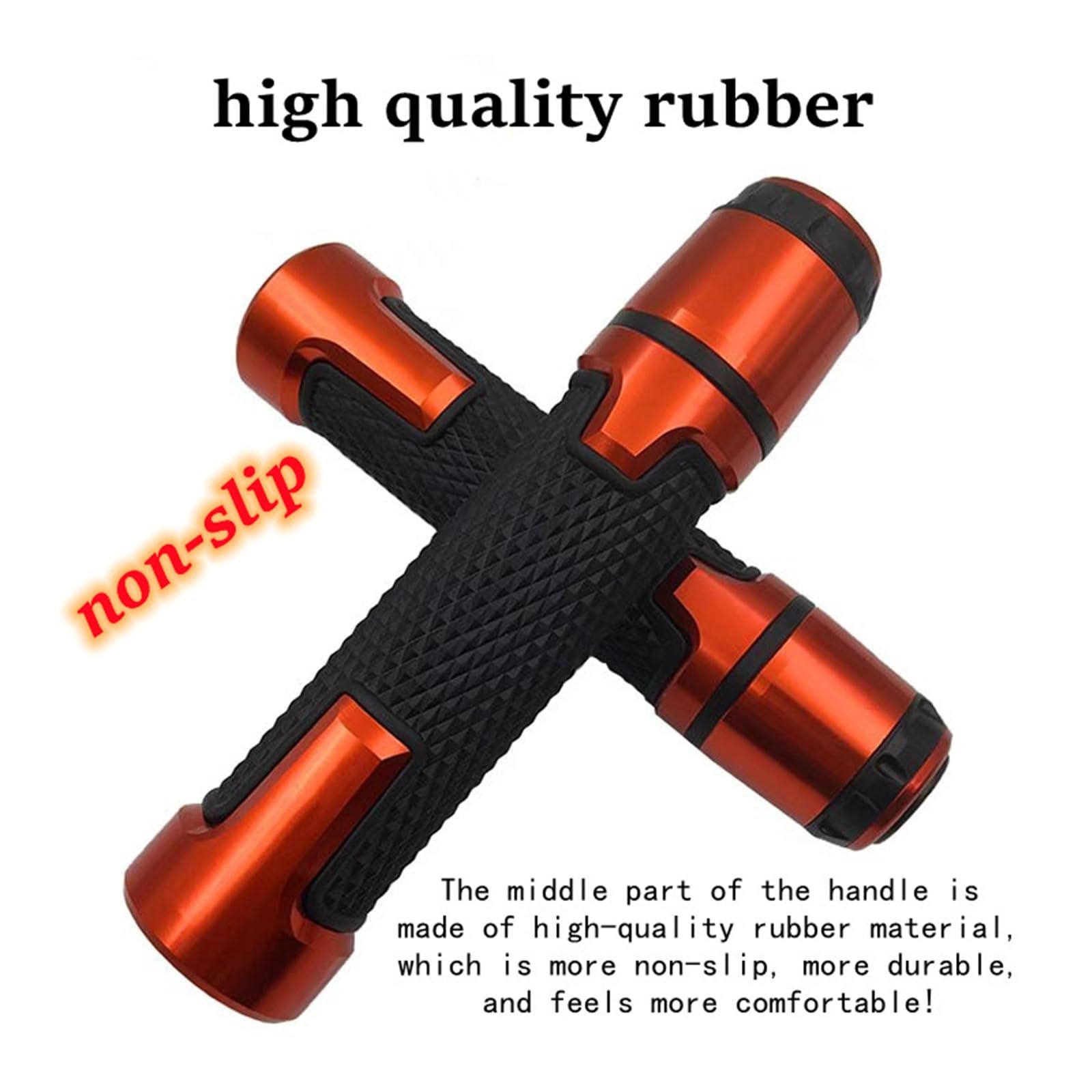 manopole per manubrio moto Per HON-DA NC700 NC700 S/X 2012-2013 NC 700 Manubrio Motore Moto Plastica + Alluminio 7/8 "22mm Manubrio Grip Manopole
