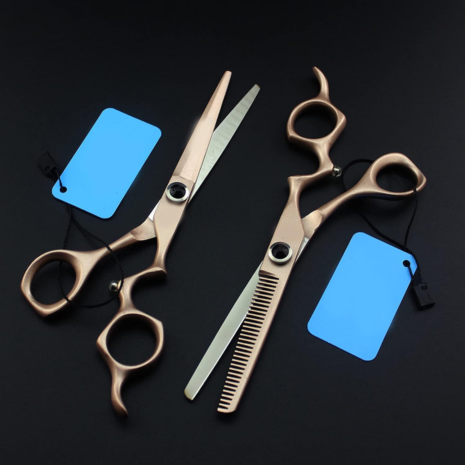 Hair Cutting Shears, Professional Scissors Barber Hairdresser Hairdressing thinning(Tooth Shear)