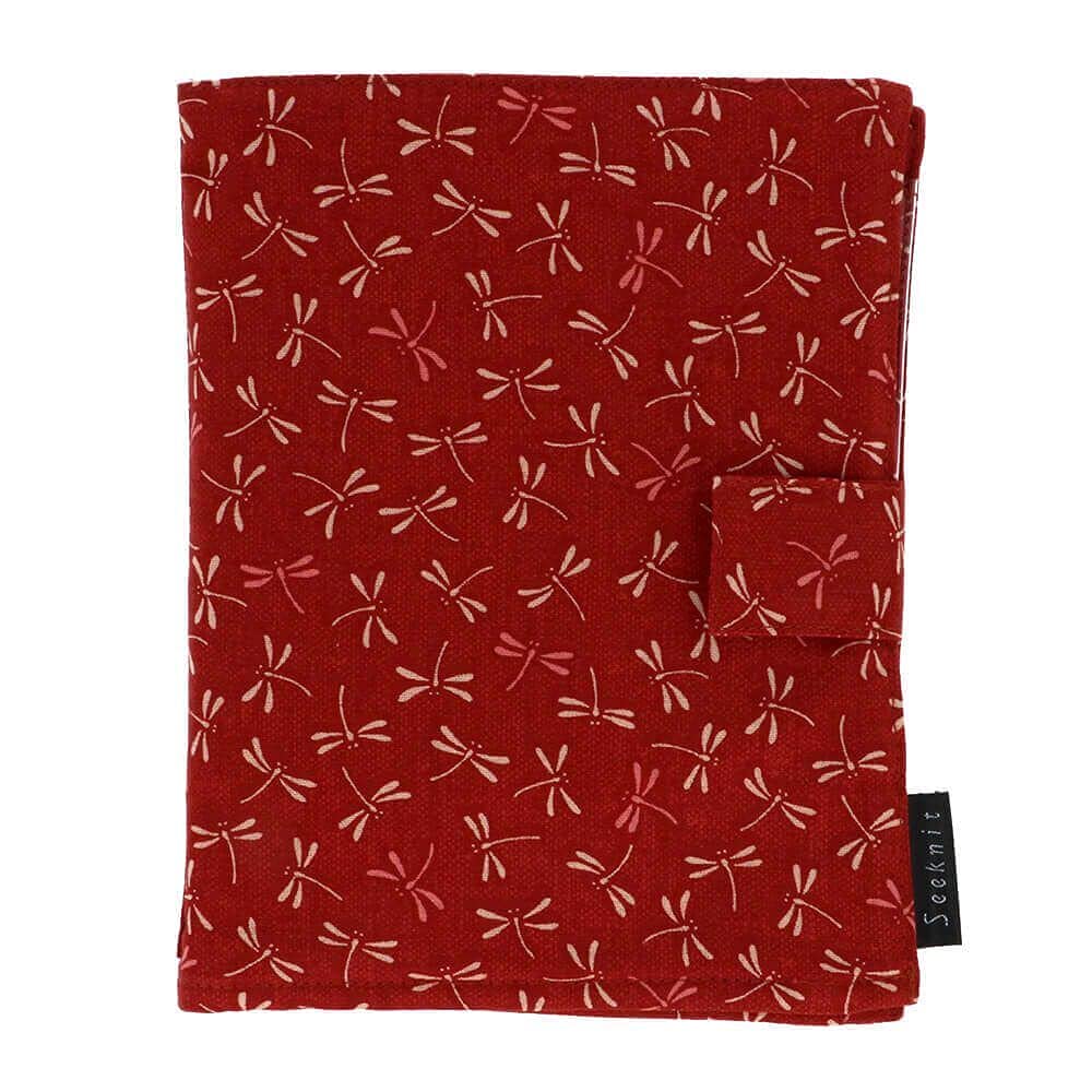Seeknit KA58910-02 - Agujas de tejer circulares (bambú, estándar), color rojo