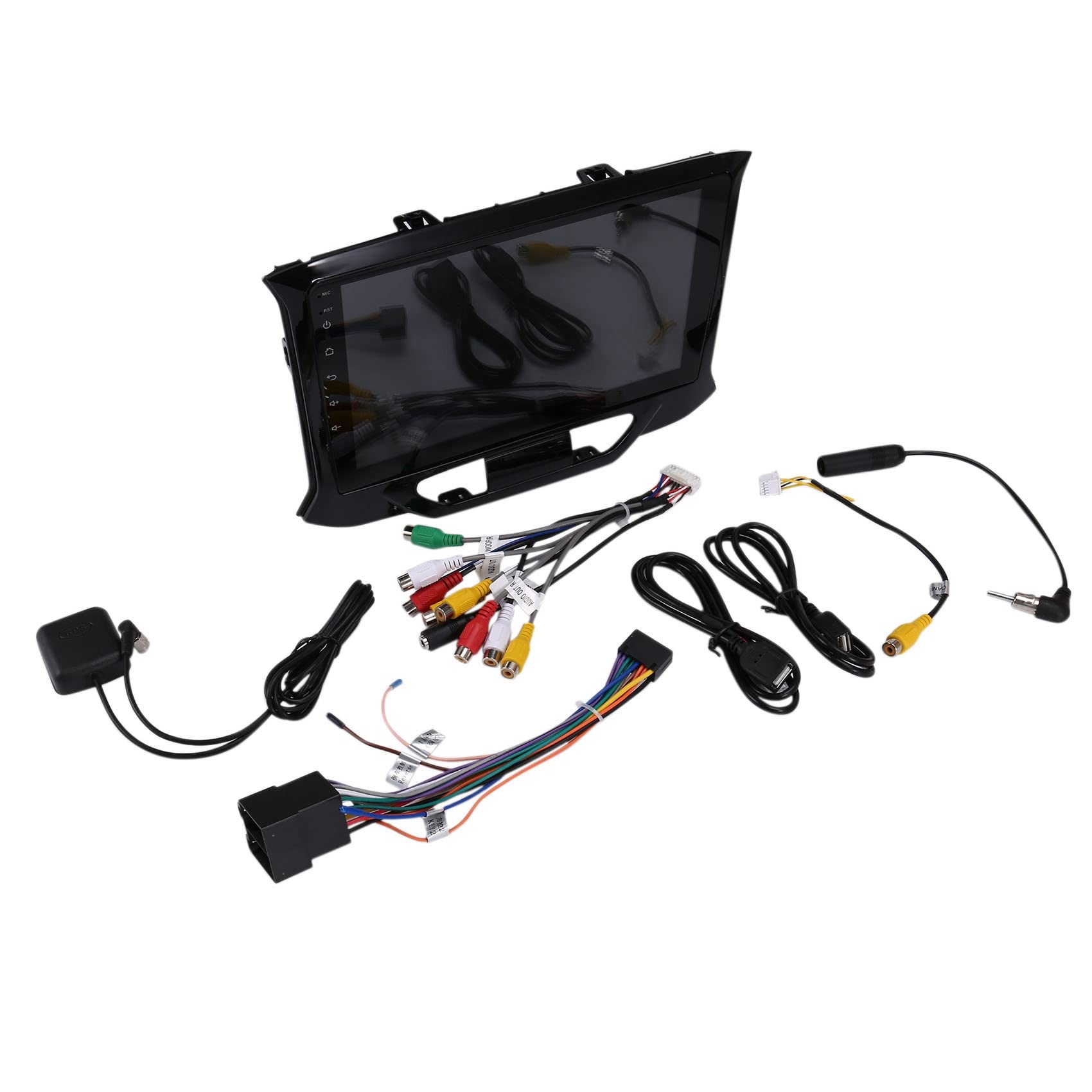 Radio DVD de Coche 1G + 16G 2Din Radio de Coche Android 10 Reproductor de Video Multimedia para 2015-2019