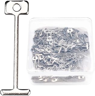 300 Pcs 3cm Replacement T-Pins Steel Needles for Flooring Wall Tile Leveling System, Leveler Replaceable Pin Reusable Spare Steel T-Pin Tiling Construction Tools for Building Walls and Floors