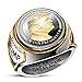 JIANFU Fashion Rings Finger US President Trump Ring Supporters Wide Ring