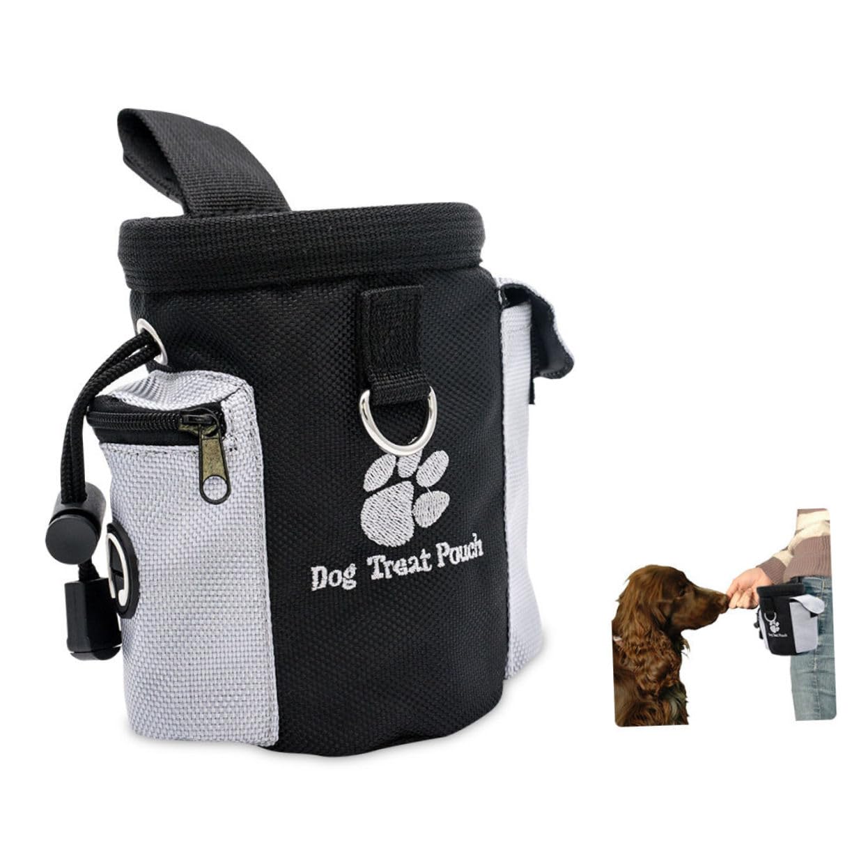 Angoily 3pièces à pour Friandises pour Chiens Poche De Formation Pratique avec Cordon De Serrage pour Accessoires Animaliers Jouets Et Nourriture