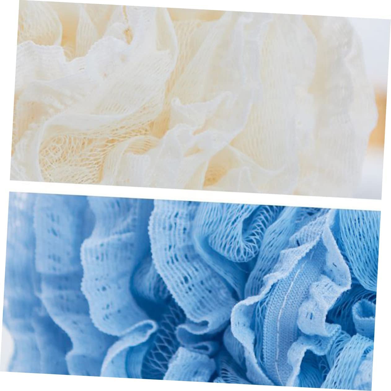 Szlifierka do ciała Travel Loofah Loofah Dish Gąbka Bubble Sponge Pufa Prysznicowa Loofah Brush Poduszka Rękawiczki Piłka do kąpieli Piłka do kąpieli Błękitna wytworna dziewczyna Kąpiel Loofah Prysz