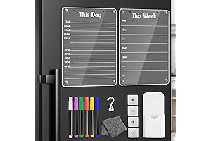 Magnetic Acrylic Calendar Planner for Fridge