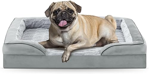 Miniatura 32 de FURTIME Cama ortopédica para perros extra grandes – Sofá cama impermeable XL para perro, cama de espuma de apoyo ultra cómoda con funda extraíble