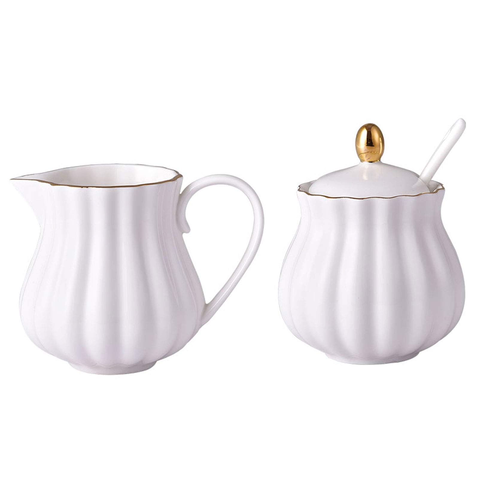 Ensemble de pichet à Lait en céramique européenne rétro pichet à sirop de café Nourriture Occidentale Forme de pichet à épices Pointu (Violet) (Blanc)