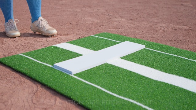 Tapis De Lancement Softball Honeypet - Antidérapant 2'x3' - Gazon Indoor/outdoor