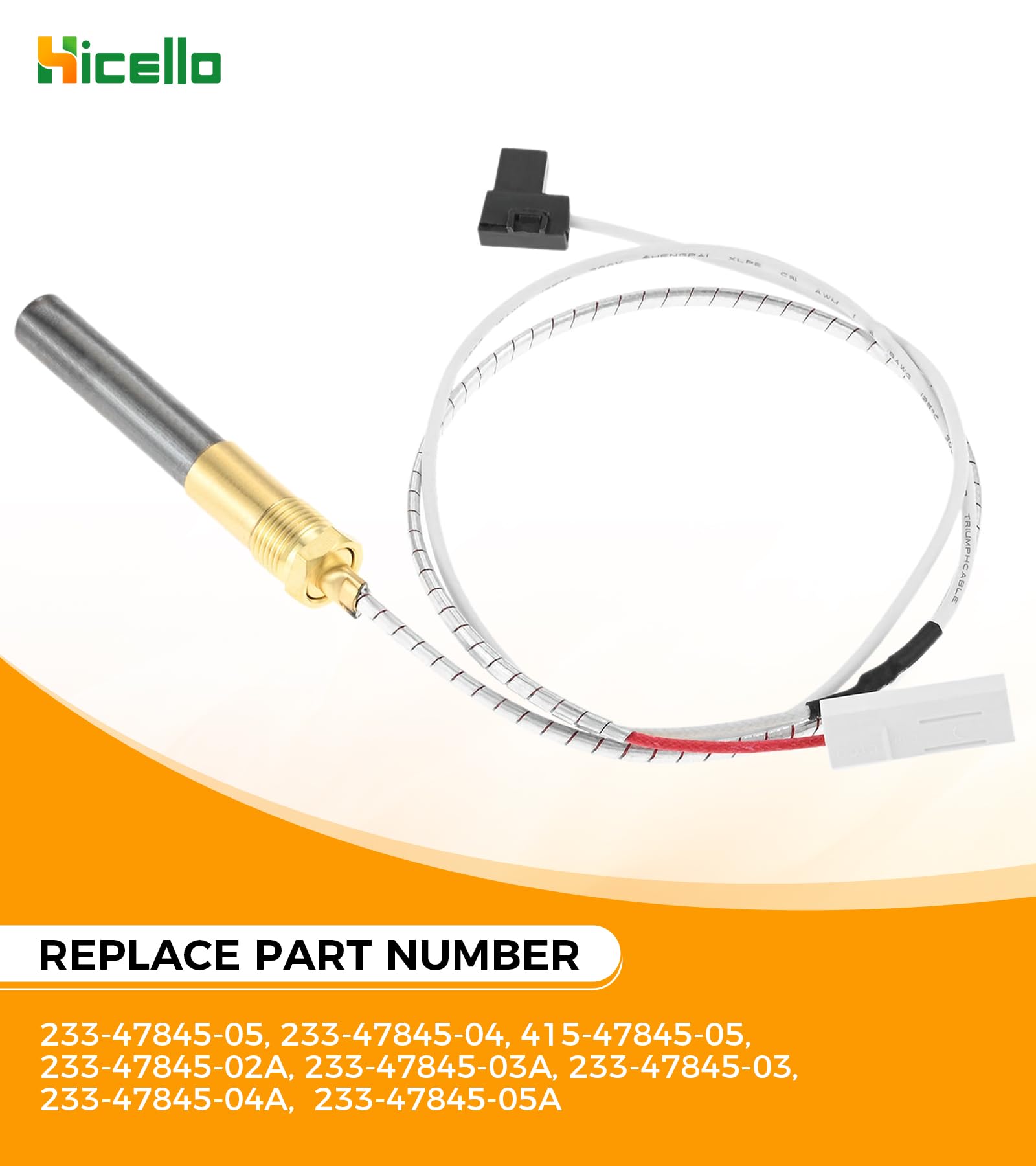 エーフィδ Gas Minivolt Thermopile Generator Replacement for Bradford White