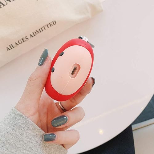 Miniatura 5 de ZOSTLAND Funda para auriculares inalámbricos, gruesa y suave, portátil, de silicona, a prueba de golpes, caja de almacenamiento compatible con Apple