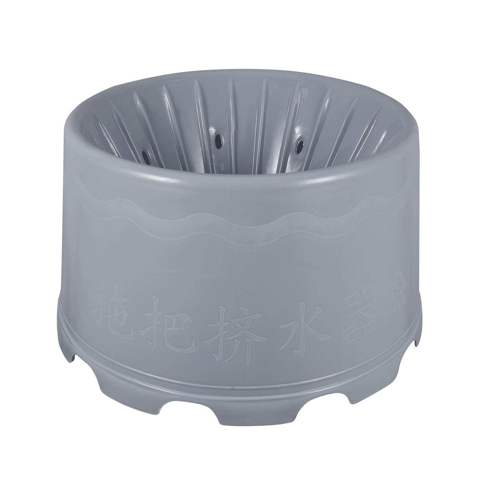 Cesta exprimidora para cubo de fregona YARNOW acabado color plata de alta durabilidad